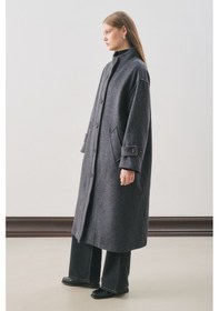 Resim Manuka Raı Oversıze Kaban Lacivert 