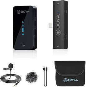 Resim Boya BY-XM6-S3 Kablosuz Yaka Mikrofonu - Lightning 