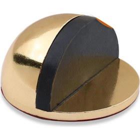 Resim Nzb Yarımay Kapı Stoperi Tamponu Yapışkanlı Metal Kapı Stopu Albrifin (5 Adet) 