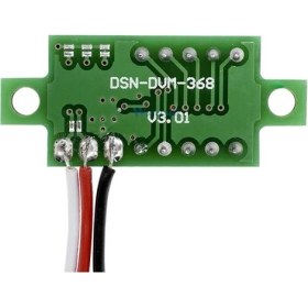 Resim Alkatronik 0.36 inch DC 4,2V-30V Dijital Voltmetre Kırmızı 3 Telli 0.36” DC 0-30V Voltaj Besleme Güç Kaynağı 