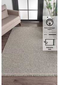 Resim Konfor Vlora 4766 Jüt Hasır Bukle Örme Kilim 