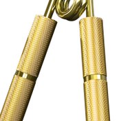 Resim YZLSPORTS Ağır Hizmet Altın El Tutucu - Ayarlanabilir 22.68-158.76 KG Direnç, Güç Antrenmanı için Paslanmaz Çelik & Alüminyum Alaşımlı Sap, Önkol & Parmak Egzersizi, Evde Antrenmanlar için Dayanıklı Metal Tasarım, Kavrama Antrenman Ekipmanı | Şık Metalik Bitiş | Paslanmaz Çelik Yapı, Kavrama Gücü Antrenörü 