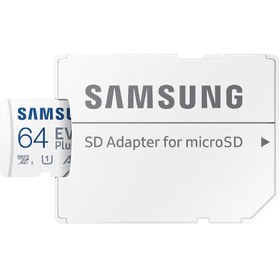 Resim Samsung Evo Plus MB-MC64KA/TR 64 GB Class10 Micro SD Kart 