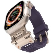 Resim Teknodur Watch 44mm Clo- Krd-108 Metal Başlıklı Silikon Kordon-starlight Purple 