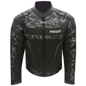 Resim Motosiklet Montu Ce Onaylı Reflektörlü 4 Mevsim Maxdura Kumaş Hörgüçlü Model Motor Mont Camo 