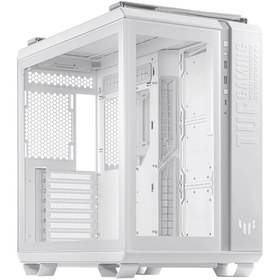 Resim ASUS TUF GAMING GT502 Tempered Glass Beyaz USB 3.2 Mid Tower Kasa 