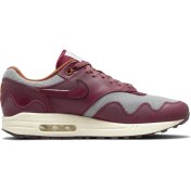 Resim Nike Air Max 1 / Patta Leather Sneaker Hakiki Deri Erkek Günlük Spor Ayakkabı Bordo 