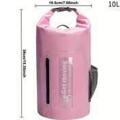 Resim Maxaccess Hafif 10l Açık Pembe Sırt Çantası Su Geçirmez Plaj Spor Sırt Çantası Açık Pembe 