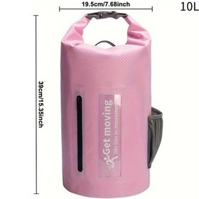 Resim Maxaccess Hafif 10l Açık Pembe Sırt Çantası Su Geçirmez Plaj Spor Sırt Çantası Açık Pembe 