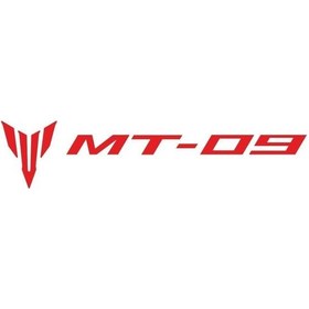 Resim Yamaha Mt-09 Sticker 00361 13x3,5 Cm Çok Renkli 