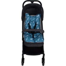 Resim Sevi Bebe Puset ve Oto Koltuğu Minderi Tüy Desen 