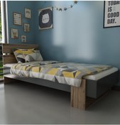 Resim Evbingo İdeal Yavrulu Karyola Tek Kişilik 90x190 Montessori Karyola U36-3 