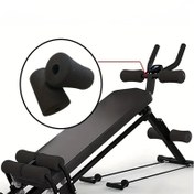 Resim 2 adet 4 adet Yüksek Yoğunluklu Köpük Rulo Pedleri Ağırlık Kaldırma Sandalyeleri ve Fitness Ekipmanları için - Rahat, Dayanıklı Yedek Pedler, Azalan Kayma Tasarımı, Ağırlık Kaldırma Aksesuarı 