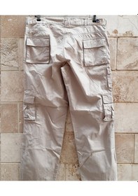 Resim Sea Jeans Özel Üretim 9 Cep Kargo Pantolon Bej 