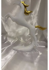 Resim Avatar Kaideli Kübik Şahlanan Uçan At Beyaz 