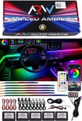 Resim ARW Daewoo Racer RGB Araç İçi Ambiyans 210 Mod Full Fonksiyon Uyumlu 