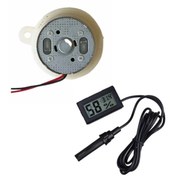 Resim Kuluçka Makinesi Mini Viyol Çevirme Motoru 12 Volt Ve Nem Ölçer 