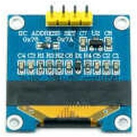 Resim Makermarketim-128X64 0.96 İnch Oled Grafik Lcd Ekran - Ssd1306 - 4 Pin I2C 