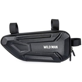 Resim Rogfer Wıld Man Xt4 1.2l Eva Sert Kabuk Bisiklet Üçgen Çanta Elektrikli Araç Yan Çanta Güneş Deseni Güneş Deseni Çok Renkli 