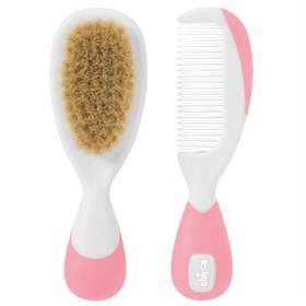 Resim Chicco Fırça Ve Tarak Seti 0 Ay+ - Pembe - Pembe / Standart 