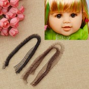 Resim 4 Adet Çok Renkli El Yapımı DIY Bebek Aksesuarları - El İşi & Oyuncak Yapımı İçin Plastik Sahte Kirpikler 
