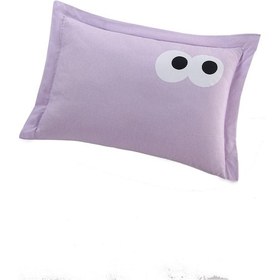 Resim Pes Lastikli Çarşaf Seti Tek Kişilik Funny Düzboya Lila-lila Lila 