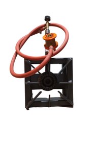 Resim YAZICI Canavar Aşçı Ocağı Dedantörlü Set 28*28cm (balık - Aşure ) 1,5 Metre Hortum 2 Kelepçe Dedantör 