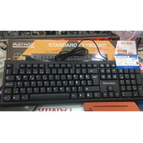Resim RAYNOX Rx-k05 Q Standart Kablolu Klavye Yumuşak Tuşlu 