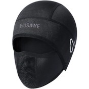 Resim Springsun Yaz Ve Bahar İçin Bisiklet Spor Korsesi - Uv Koruma Ve Rüzgar Geçirmez Tam Yüz Maskesi Siyah 