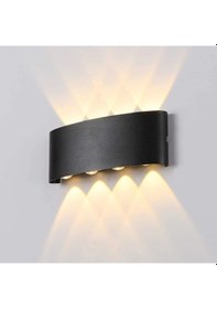 Resim Cata 15 W İki Yönlü Led Duvar Aplik - Gün Işığı 3000k - Siyah - Ip44 - Ct-8013g Siyah 