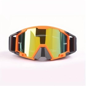 Resim Willowhaven Kışlık Kayak Gözlüğü Anti Fog Aynalı Lens Tpu Çerçeve Turuncu Kırmızı 