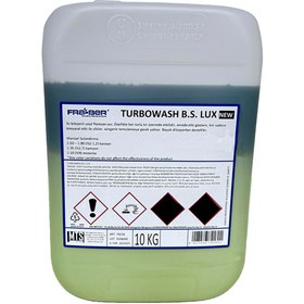 Resim FRA-BER Turbowash B.s Lux Yüksek Performanslı Yağ Sökücü Deterjan (1:80 KONSANTRE) - 10 Kg 