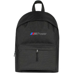 Resim BMW M Power Text Sırt Çantası - Siyah 