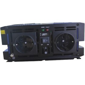 Resim 1000 Watt 12 Volt Tam Sinüs Ups Bluetooth Ekranlı İnverter 