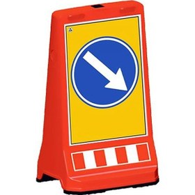 Resim Ultra Levhalı Uyarı Dubası Sağdan Gidiniz 