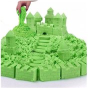 Resim Kinetik Kum 1kg - Yeşil Renk Yeşil 