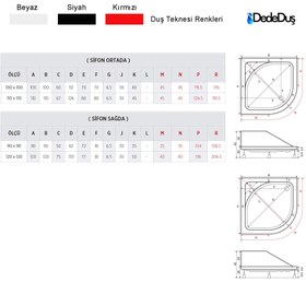 Resim Oval Panelli Oturmalı Duş Teknesi | Mod - 90x90 / Beyaz / Oturmalı 