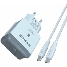 Resim Syrox Pd18L 3.0A 18W Pd Type-C To Lıghtnıng Set 