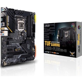 Resim Asus TUF Gaming Z490-Plus (Wi-Fi) Intel Z490 4600 MHz (OC) DDR4 Soket 1200 ATX Anakart 