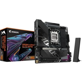 Resim Storemax Gıgabyte B850M Aorus Elıte WIFI6E LGA1851 Ddr5 7600MHZ(OC) Pcıe 5.0 Çift M.2 Nvme Wifi 6e 2.5gbe Lan Matx Anakart 