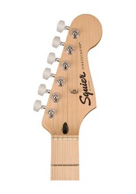 Resim Squier 0373202511 Sonic Stratocaster Hss Elektro Gitar Tahitian Coral Mercan Rengi Akçaağaç Klavye Ve Beyaz Pickguard 