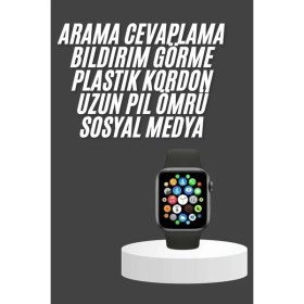 Resim Saat Çok Fonksiyonlu Uyku Takibi Adımsayar Nabız Ölçer Arama Cevaplayan 