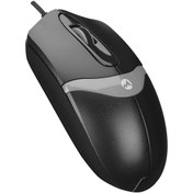 Resim Everest SM-220 Usb Siyah/Gri 1200dpi 3D Optik Kablolu Mouse Everest