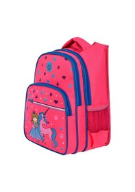 Resim Waddell Kız Çocuk Üç Gözlü Pembe Unicorn İlkokul Sırt Çanta ve 