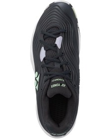 Resim Yonex Fusion Rev 24 All Court Siyaherkek Tenis Ayakkabı Siyah 