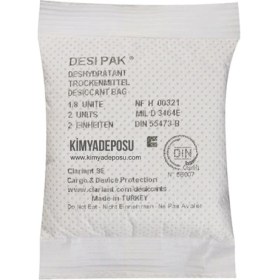 Resim Pars Nem Alıcı Aktif Kil Paketi 66 gr 150 Adet 