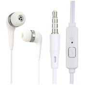 Resim Tenfowee Kablolu Kulaklık - Mikrofonlu, 3.5mm Jak, Telefon/bilgisayar İçin Müzik Dinleme Mavi/beyaz 032 