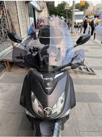 Resim Zeus Motor 2007-2017 Yamaha X-city 250 Uyumlu Ön Cam Açık Füme 