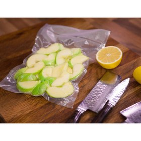 Resim Vakur Vakum Makineleri Için Tek Yüzeyi Tırtıklı Vakum Torbası - Poşeti 20cmx26cm -75 Adet 