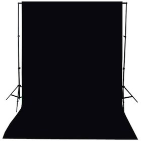 Resim Ürün Çekimi İçin 200 x 300 CM Siyah Fon Perde + Fon Standı 